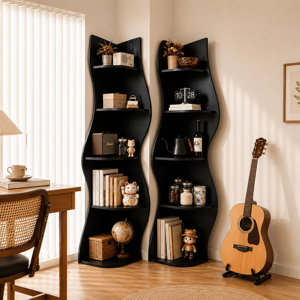 Ondine™ | Étagère Design d'Angle