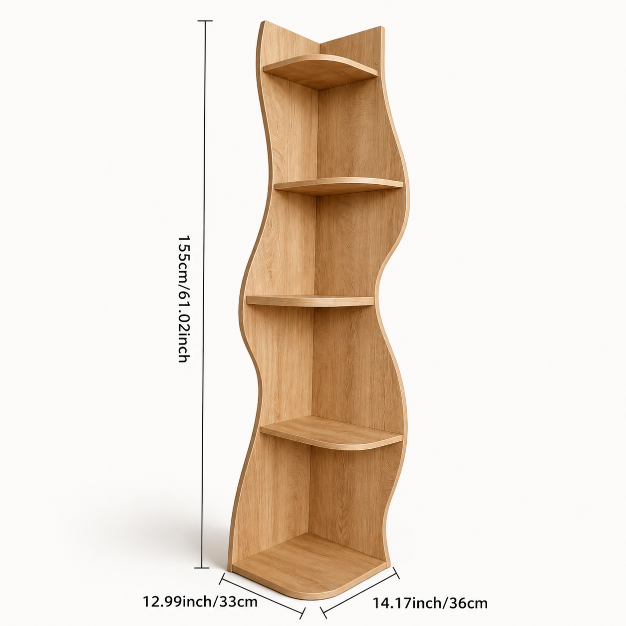 Ondine™ | Étagère Design d'Angle