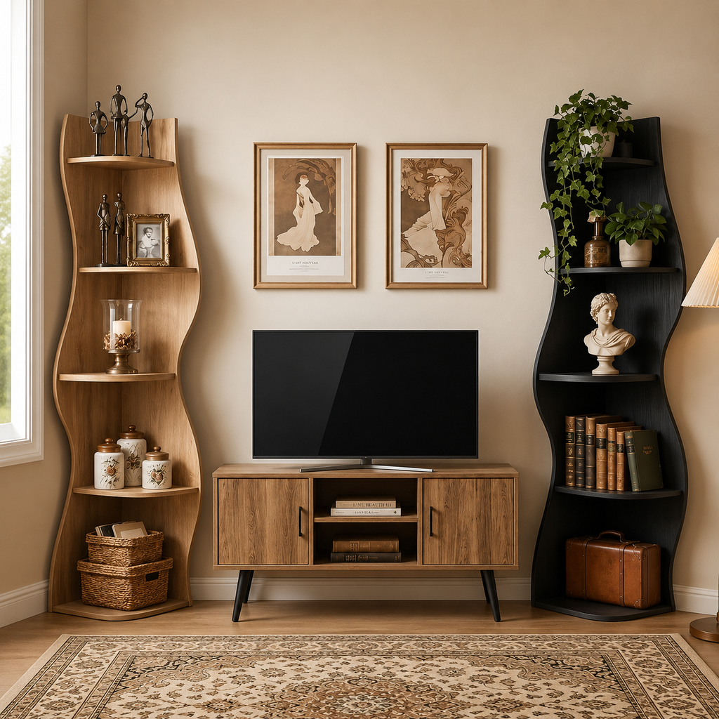 Ondine™ | Étagère Design d'Angle