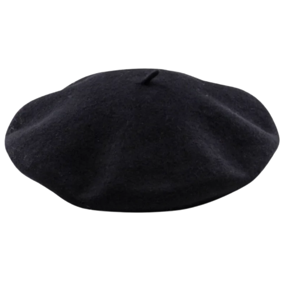 Béret classique en laine pour femme