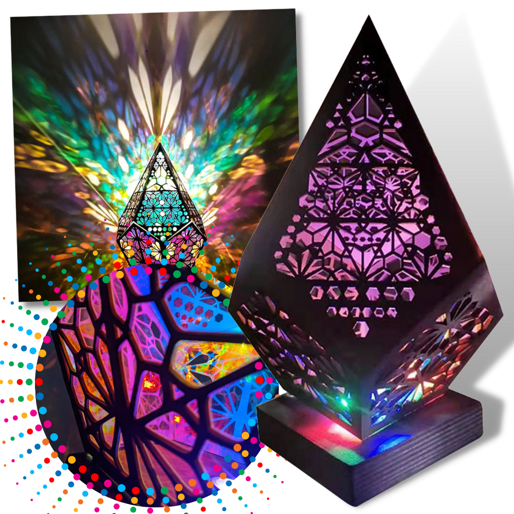 Lampadaire LED style bohème