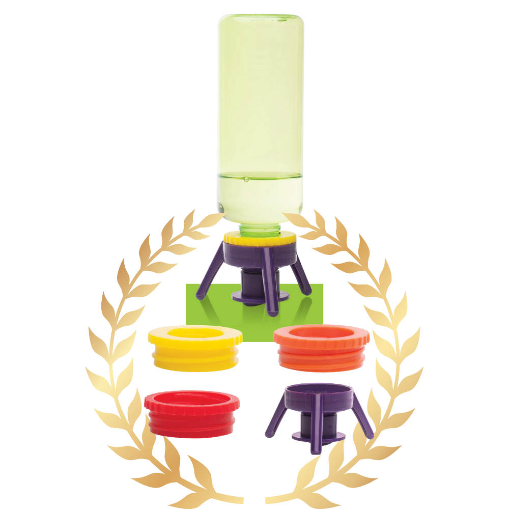 Lot de 6 bouchons supports de bouteille