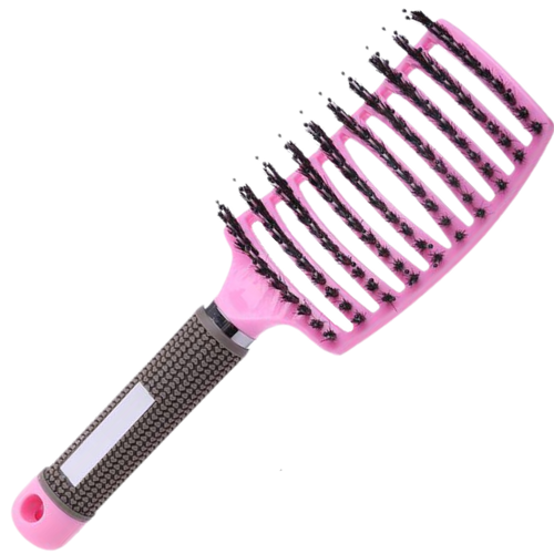 Brosse à cheveux massante en poils de sanglier