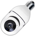 Ampoule intelligente avec caméra de surveillance