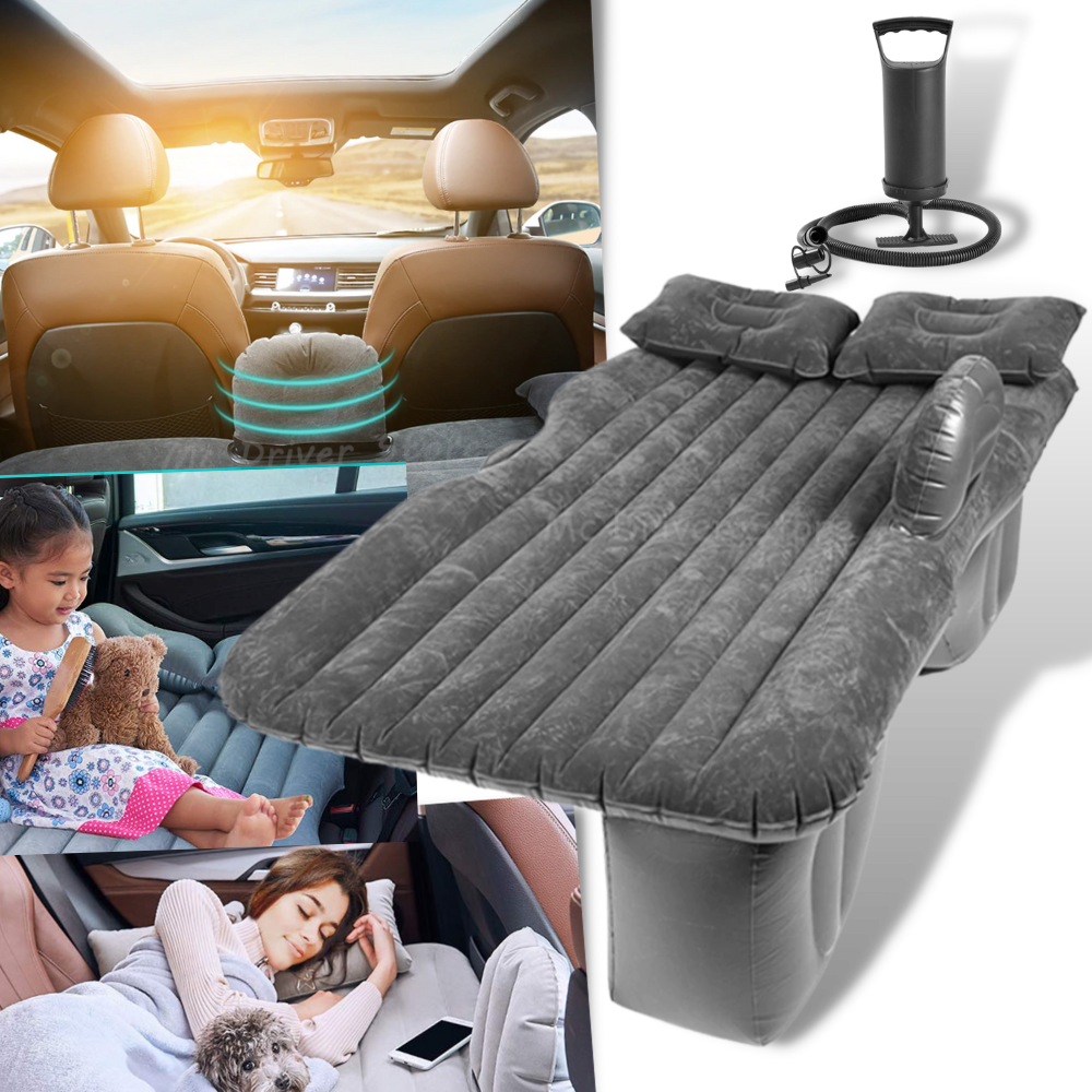 Lit gonflable pour siège arrière de voiture