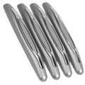 Pack de 4 bandes de protection pour portières de voiture