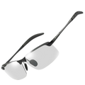 Lunettes de soleil UV photochromiques pour hommes