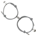 Lot de 2 bracelets magnétiques pour couples