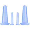 4 ventouses en silicone pour massage facial