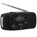 Radio d'urgence multifonctionnelle à dynamo