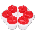 Lot de 6 cuiseurs à œufs
