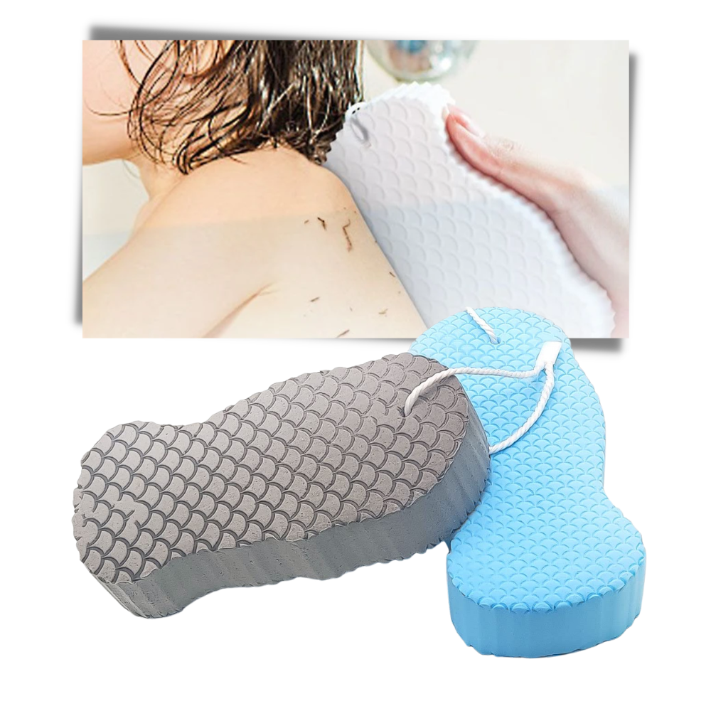 Éponge douce exfoliante pour le corps