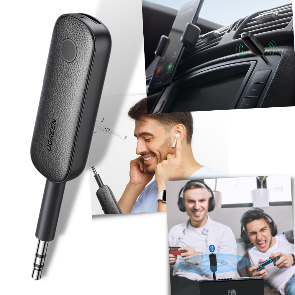 Adaptateur bluetooth sans fil avec prise jack 3.5 mm