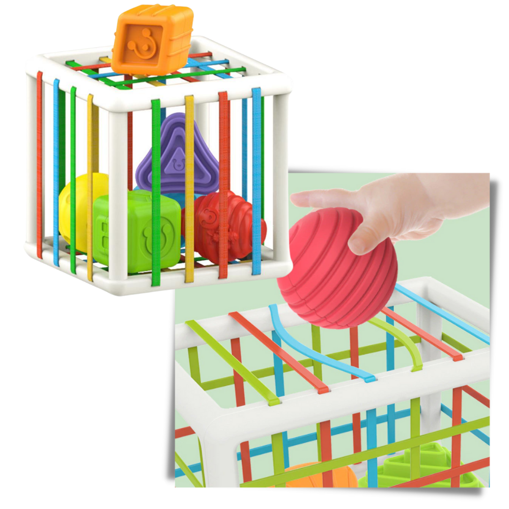 Blocs de formes colorés pour enfants