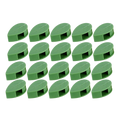 Lot de 20 attaches adhésives en forme de feuille