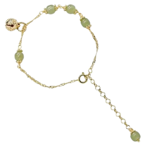 Bracelet à cloche en jade de Hetian