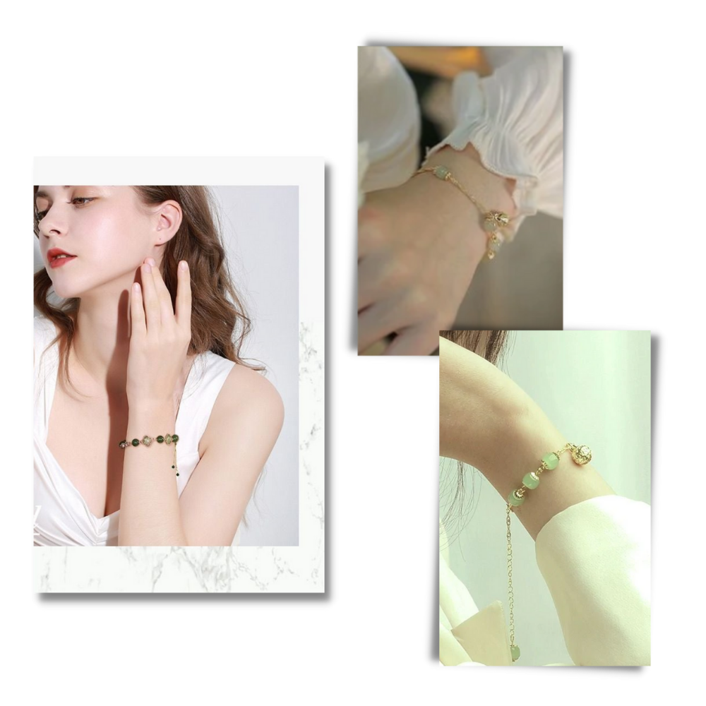 Bracelet à cloche en jade de Hetian