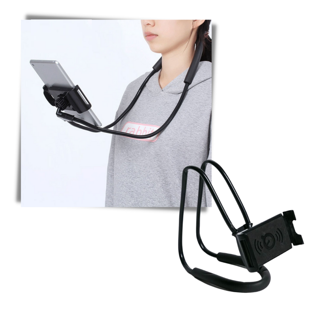 Support de téléphone pour le cou