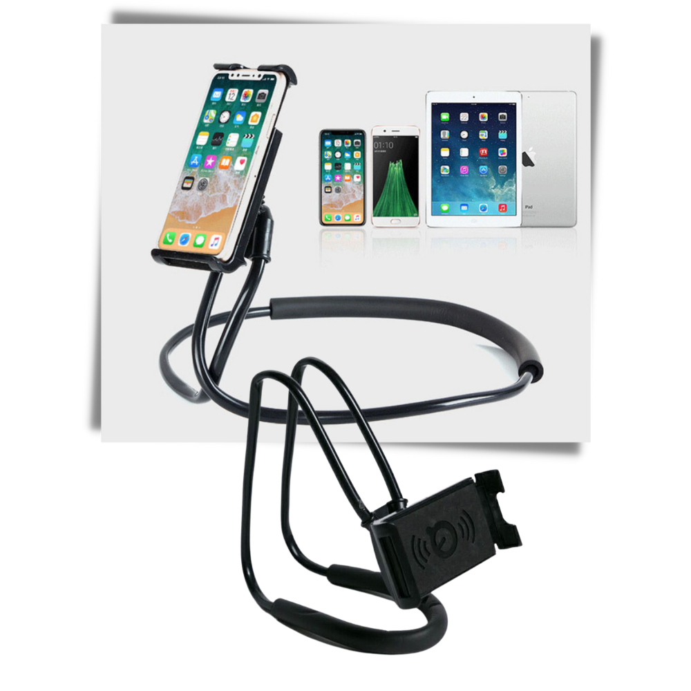 Support de téléphone pour le cou