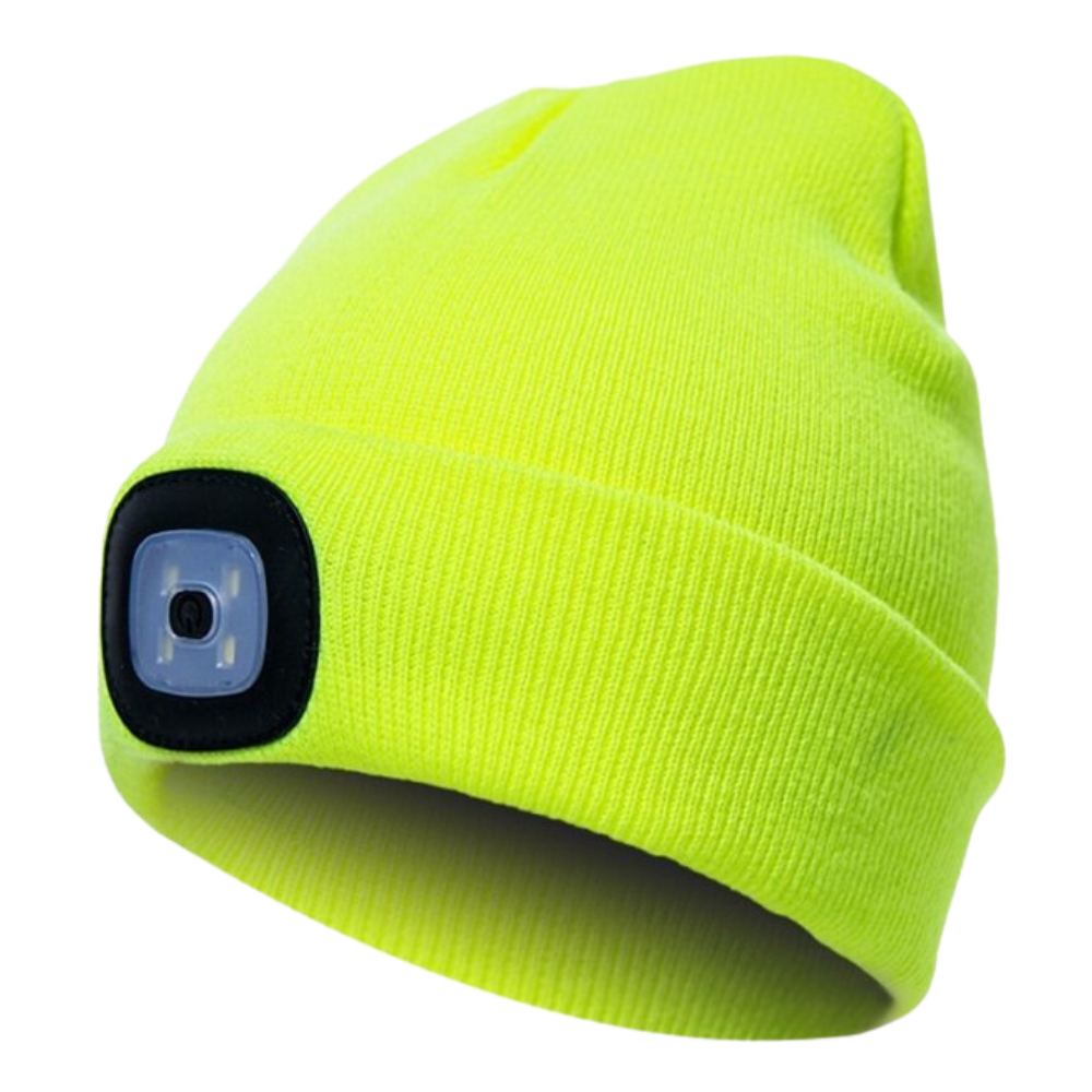 Bonnet avec lumière LED