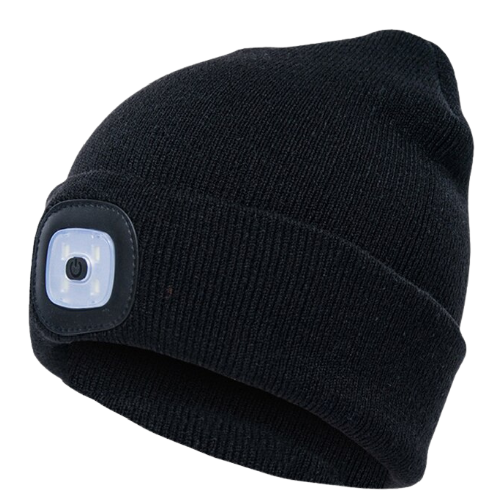 Bonnet avec lumière LED