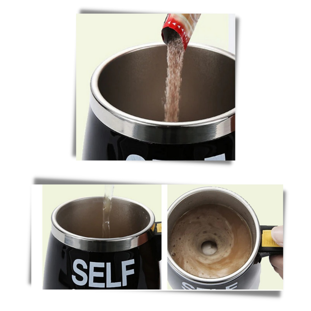 Tasse Magnétique à Remuage Automatique
