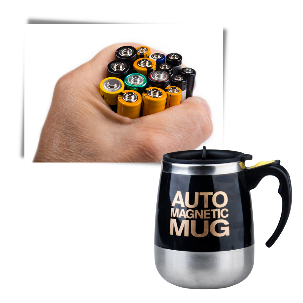 Tasse Magnétique à Remuage Automatique