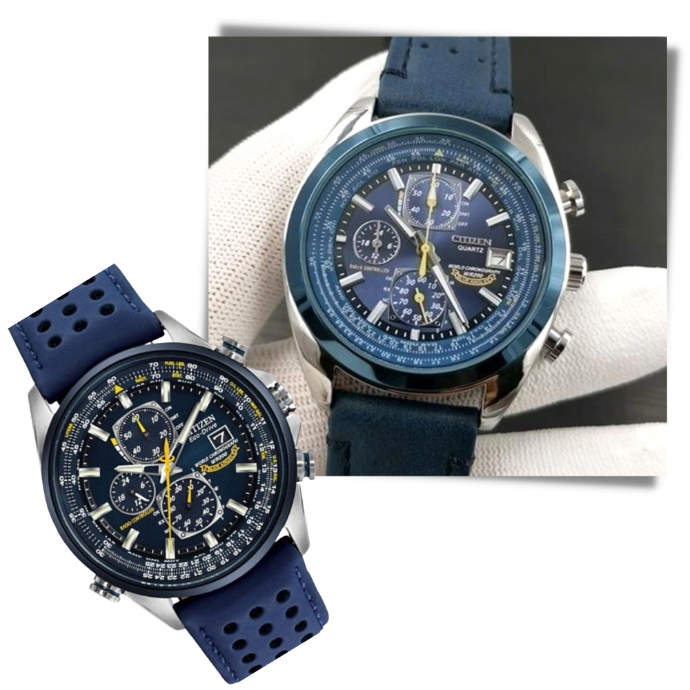 Montre à quartz de luxe étanche