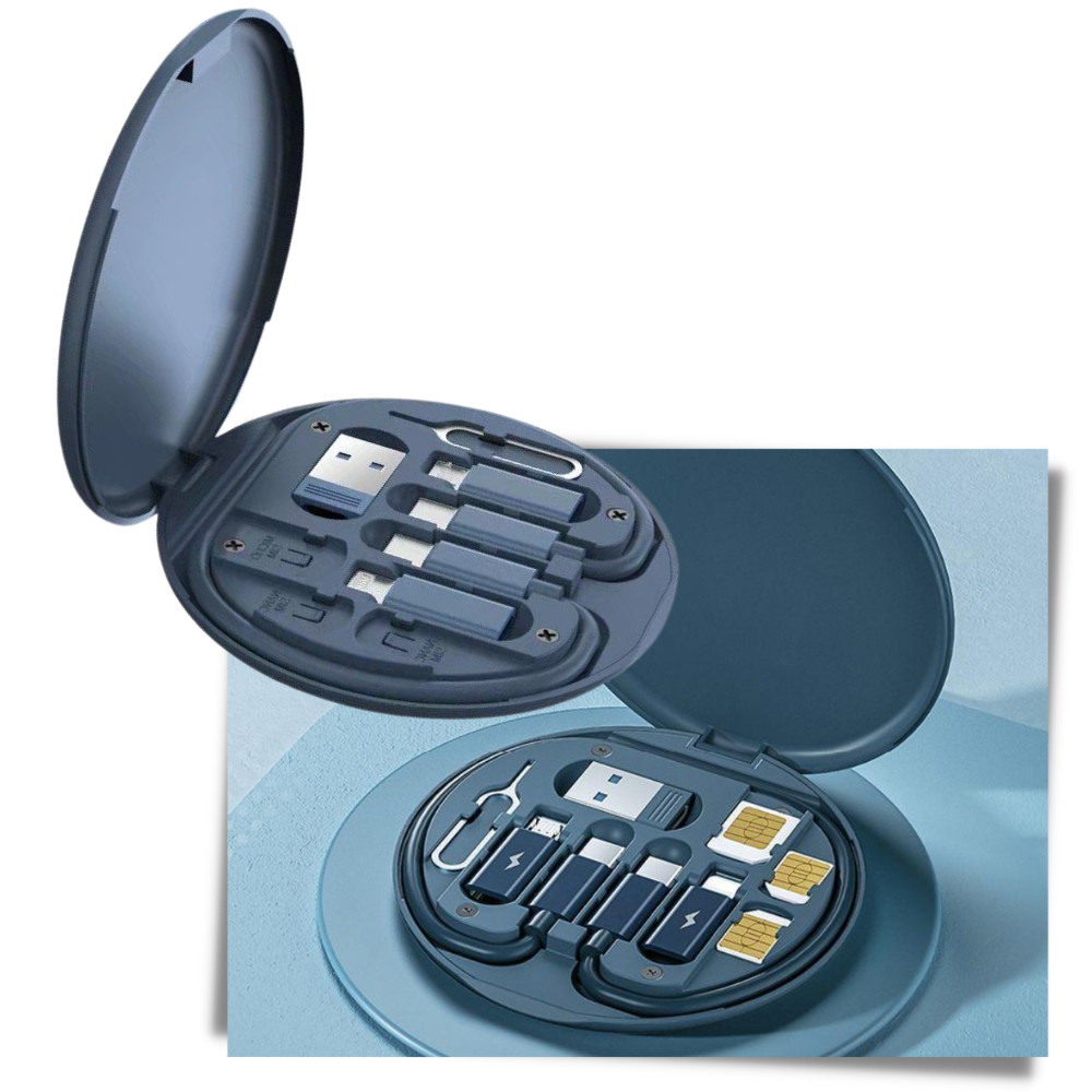 Boîte de rangement multifonctionnelle pour gadgets