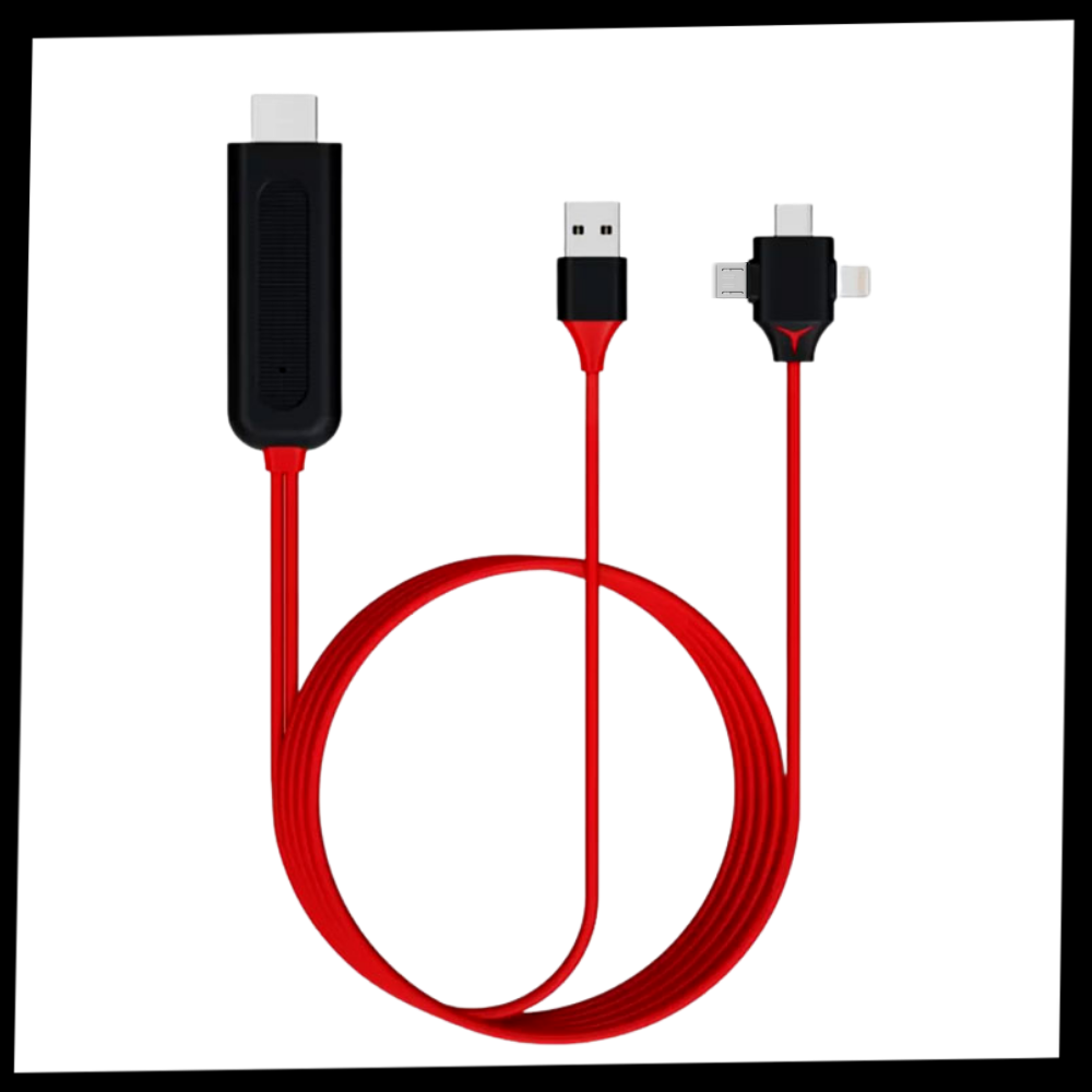 Câble adaptateur HDMI pour téléphones et tablettes