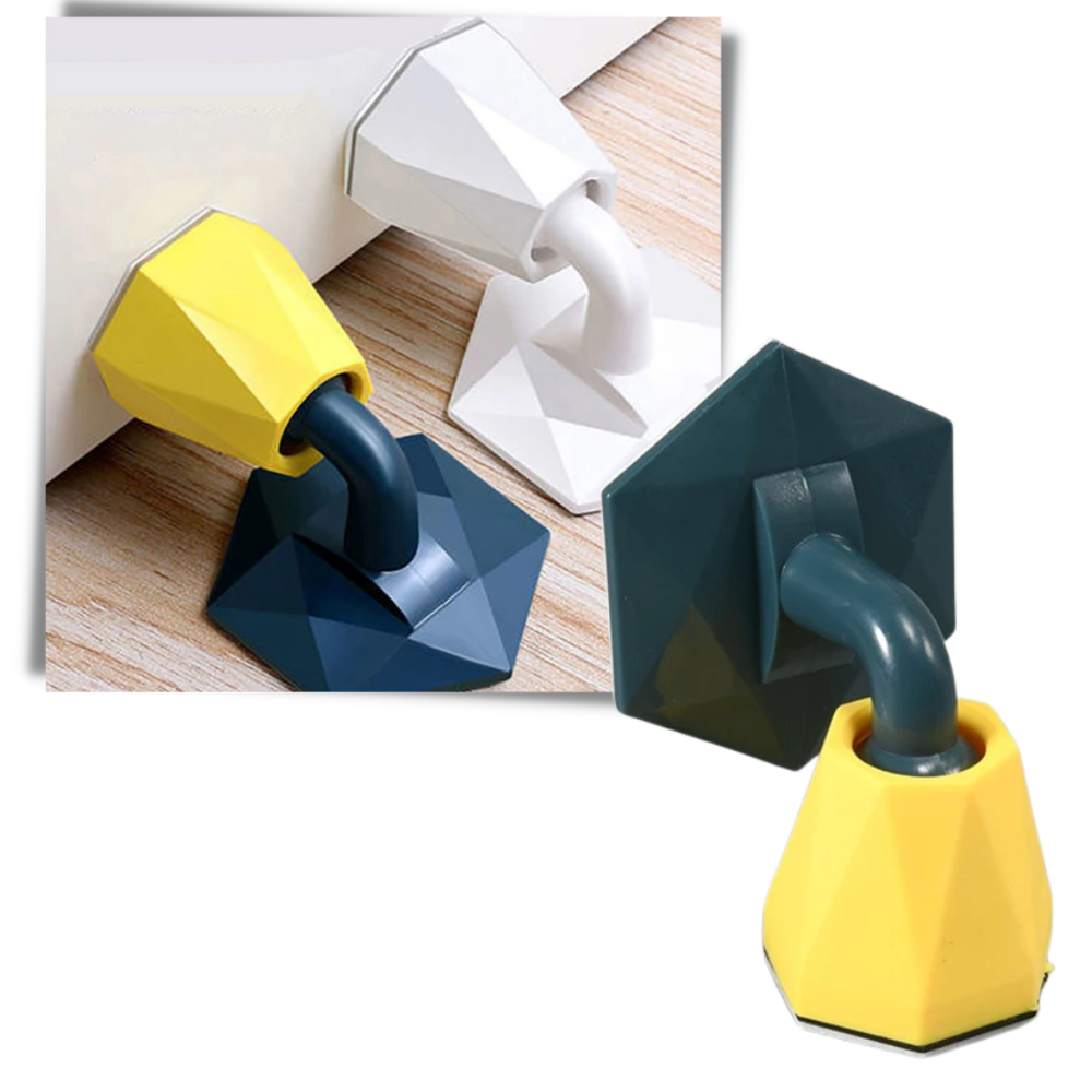 Butoir et support de porte en silicone