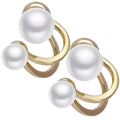 Pendants d'oreilles en perles vintage