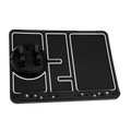 Tapis antidérapant et support de téléphone pour voiture