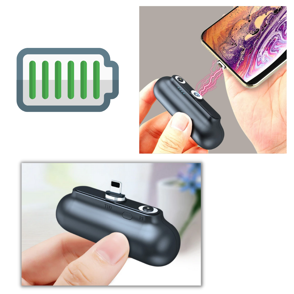 Chargeur de poche pour téléphone