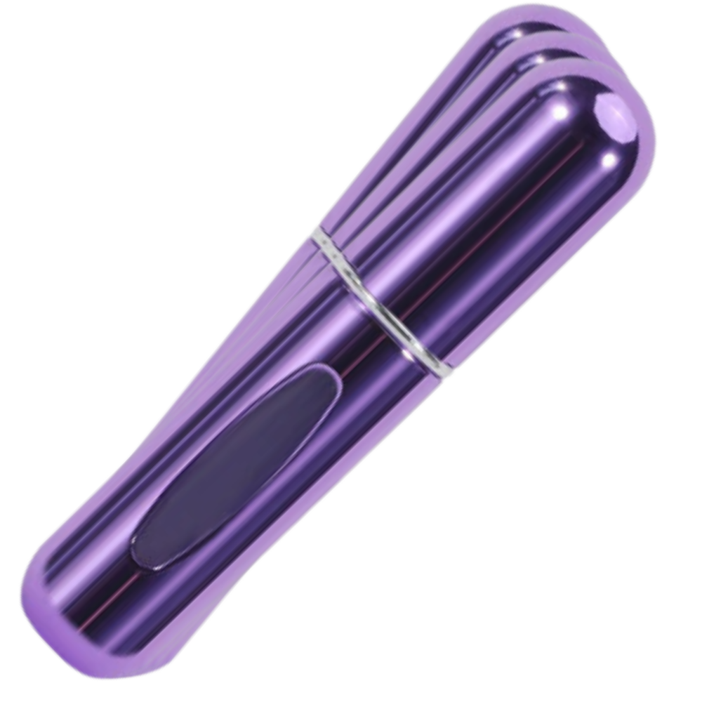 Lot de 3 mini-flacons de parfum rechargeables