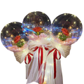 Magnifique ballon LED à rose en DIY
