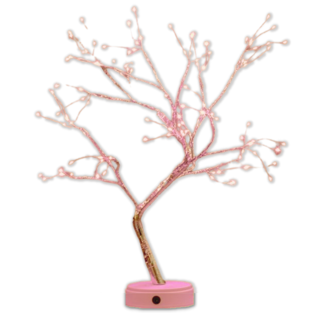 Lampe ravissante en forme de rosier