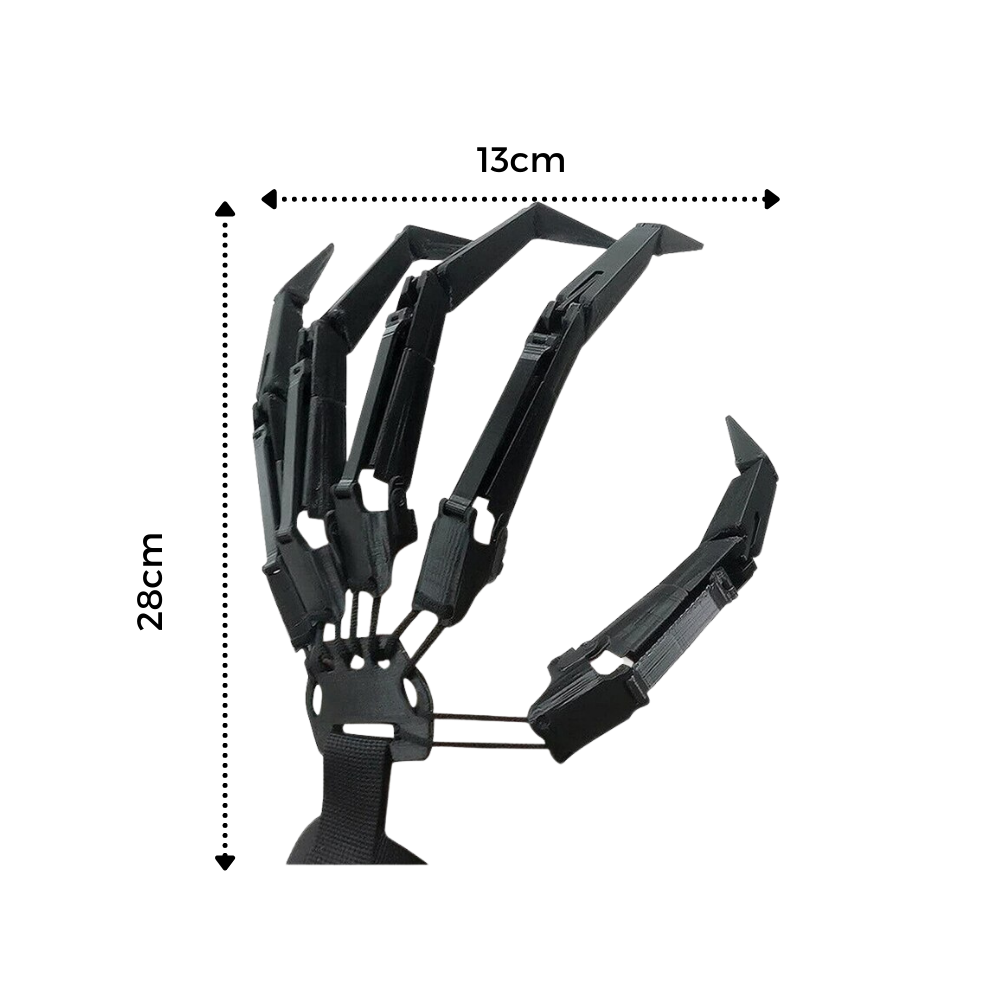 Gants mains de squelette