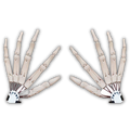 Gants mains de squelette