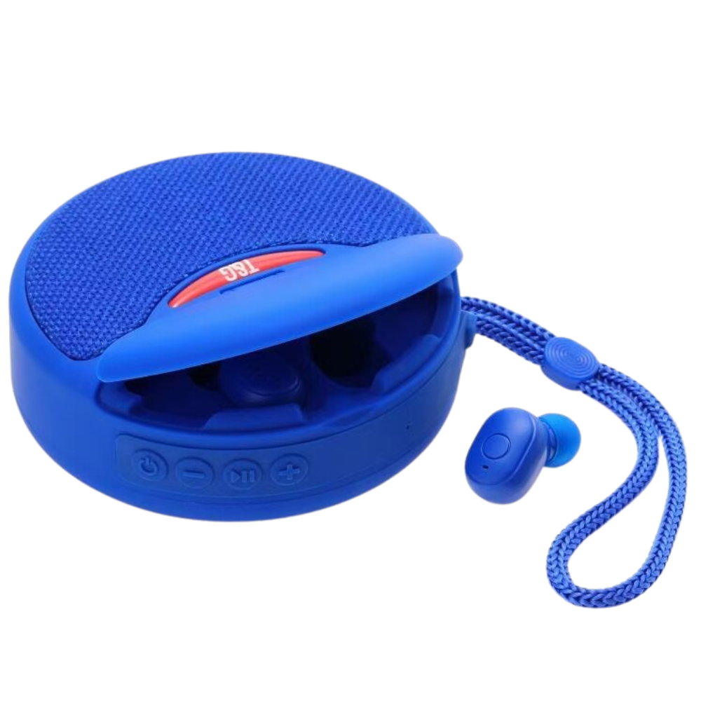 Haut-parleur bluetooth sans fil avec oreillettes