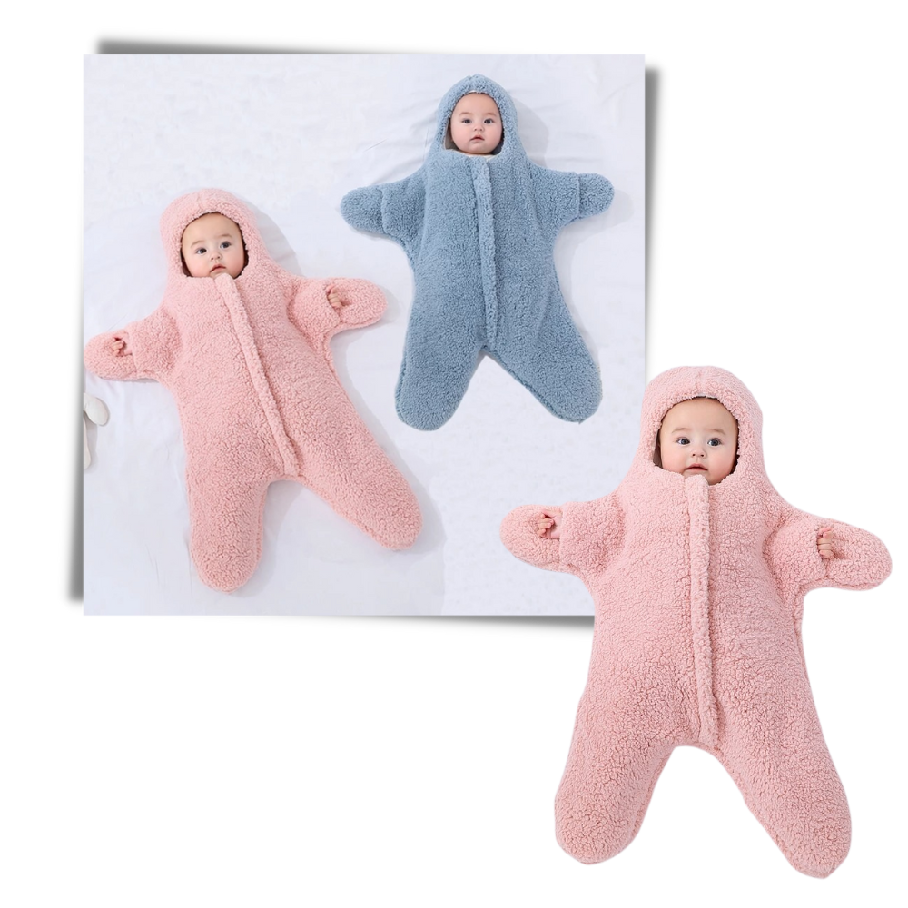 Sac de couchage pour bébé étoile de mer