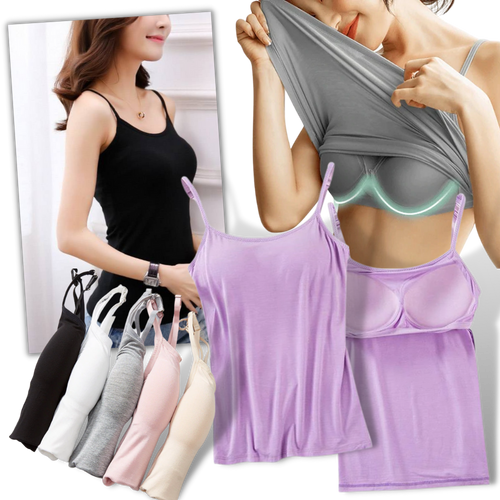 Camisole avec soutien-gorge intégré