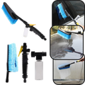 Kit de brosse de nettoyage pliable pour voiture
