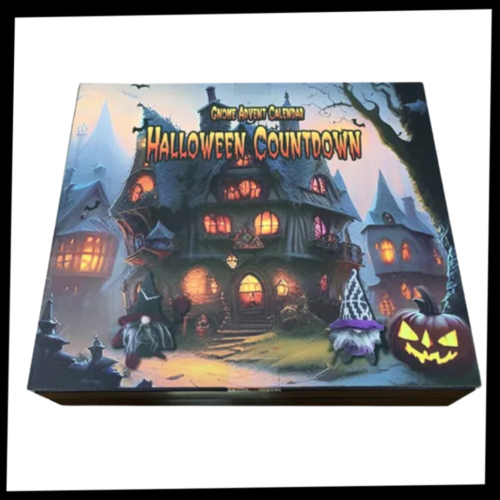 Calendrier de compte à rebours d'Halloween