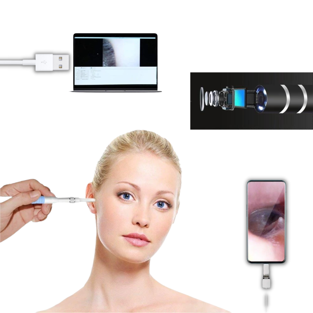 Caméra auriculaire 3 en 1