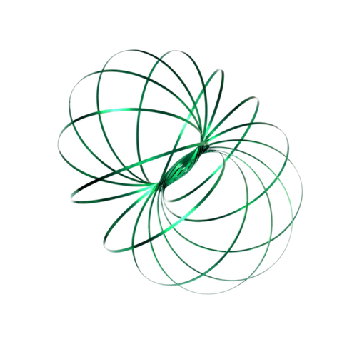 Bracelet spirale bras 3D en acier inoxydable