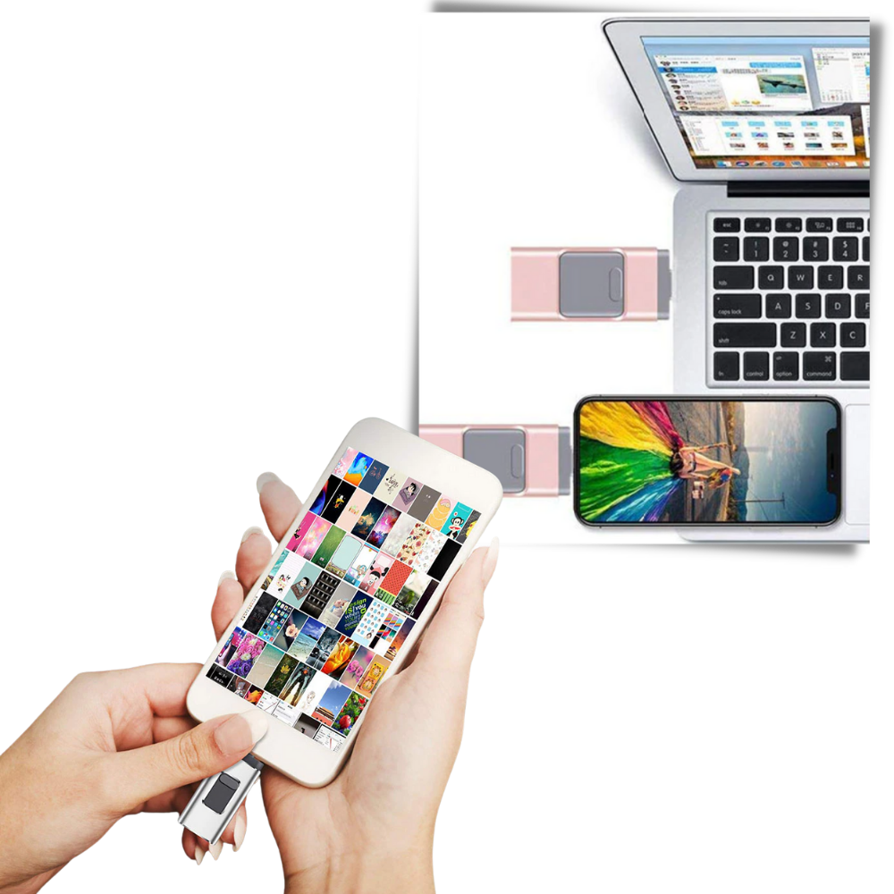 Clé USB 4 en 1