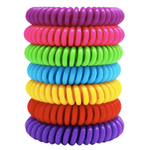 Bracelets anti moustiques (10pcs)