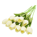 Fleur de tulipe artificielle (10 Pcs)