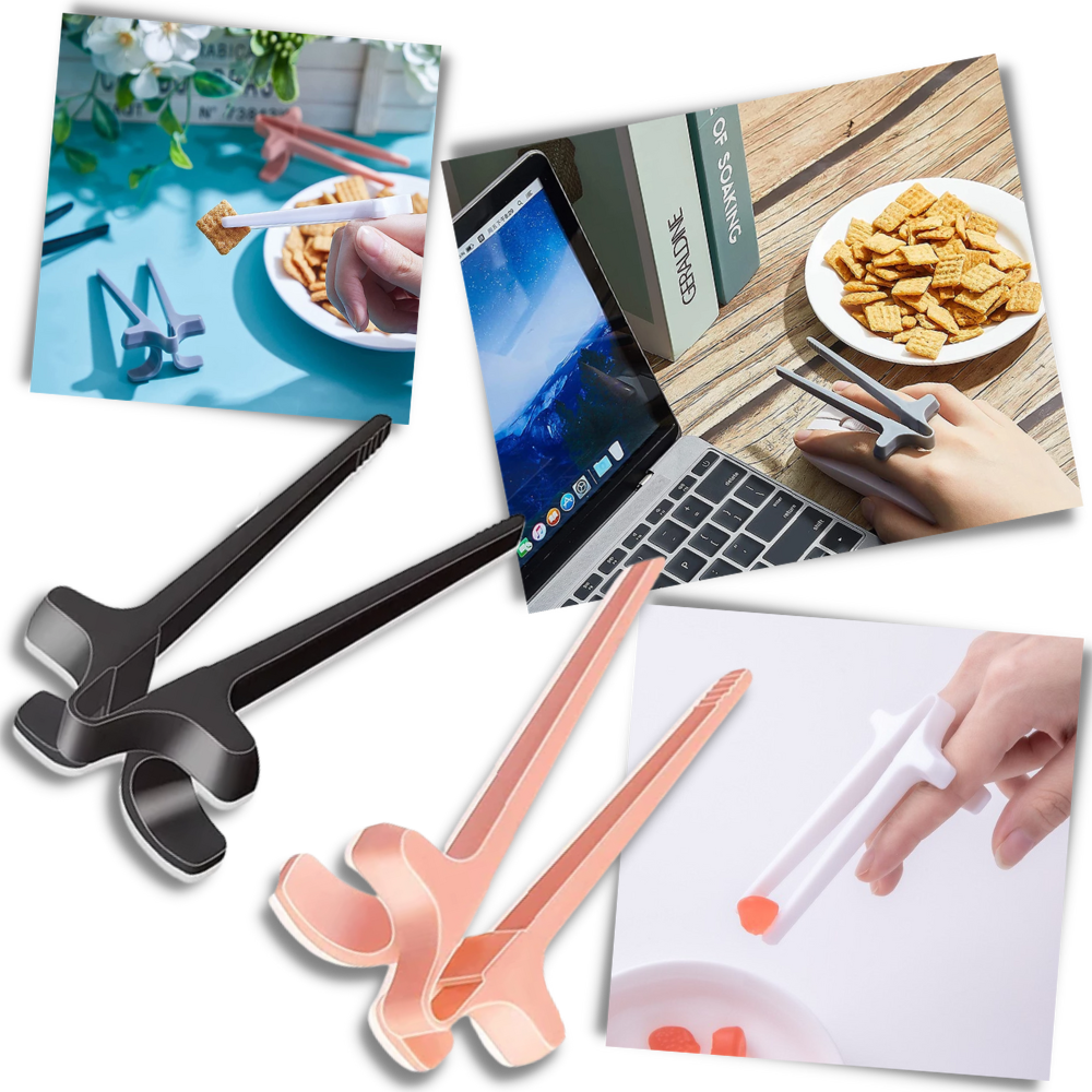 Baguettes ergonomiques pour les doigts